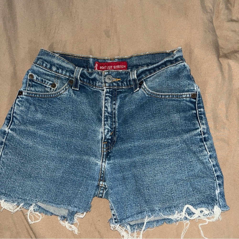 Levi's Blue Jean Cut-Off Shorts